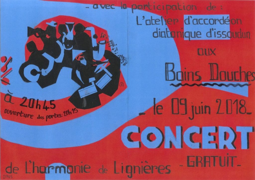 Affiche Concert Printemps 2018